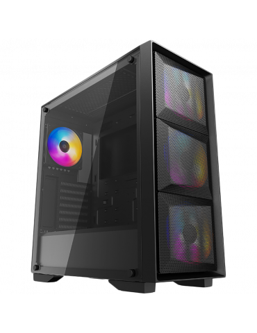 Кутия за компютър DeepCool MATREXX 50 MESH 4FS, Mid Tower, E-ATX - DP-ATX-MATREXX50-MESH-4FS