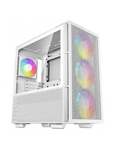 Кутия за компютър DeepCool CH560 WH, Mid Tower, E-ATX, White - R-CH560-WHAPE4-G-1