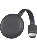 Мултимедиен плеър Google Chromecast 3rd Gen, HDMI, черен