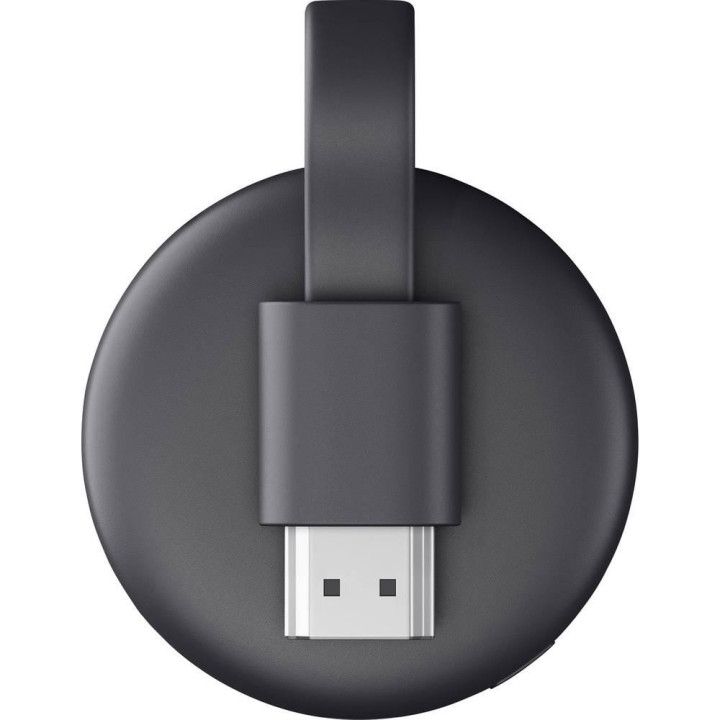 Мултимедиен плеър Google Chromecast 3rd Gen, HDMI, черен