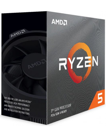 Процесор AMD RYZEN 5 3600 3.6GHz (4.2GHz Turbo) AM4 BOX - 100-100000031BOX