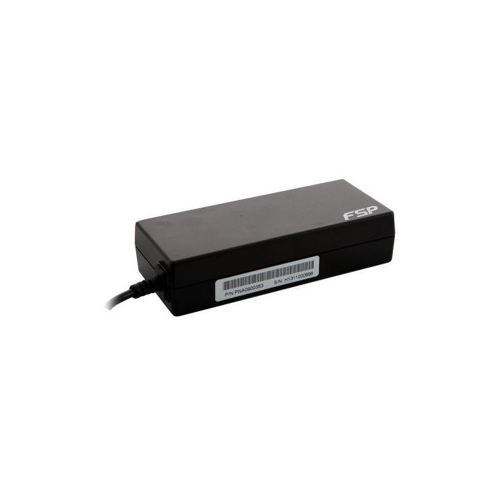 Универсално зарядно за лаптоп FSP NB90, 90W, 18-20V, 4.74A, черен