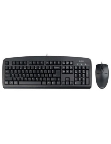 Комплект клавиатура и мишка A4TECH KB-72620, Черен