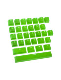Капачки за механична клавиатура Ducky Green 31-Keycap Set Rubber Backlit Double-Shot US Layout