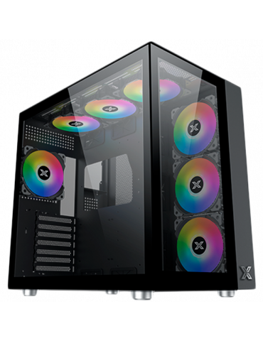 Кутия за компютър Xigmatek Aquarius Pro EN49417 Black, ATX