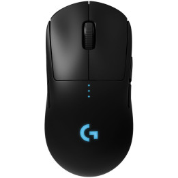 Безжична геймърска мишка Logitech PRO X SUPERLIGHT, черен - 910-005880