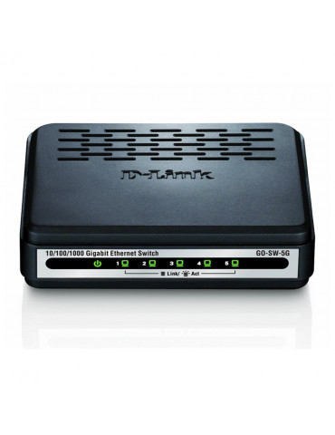 Суич D-Link 5-Port Gigabit - GO-SW-5G