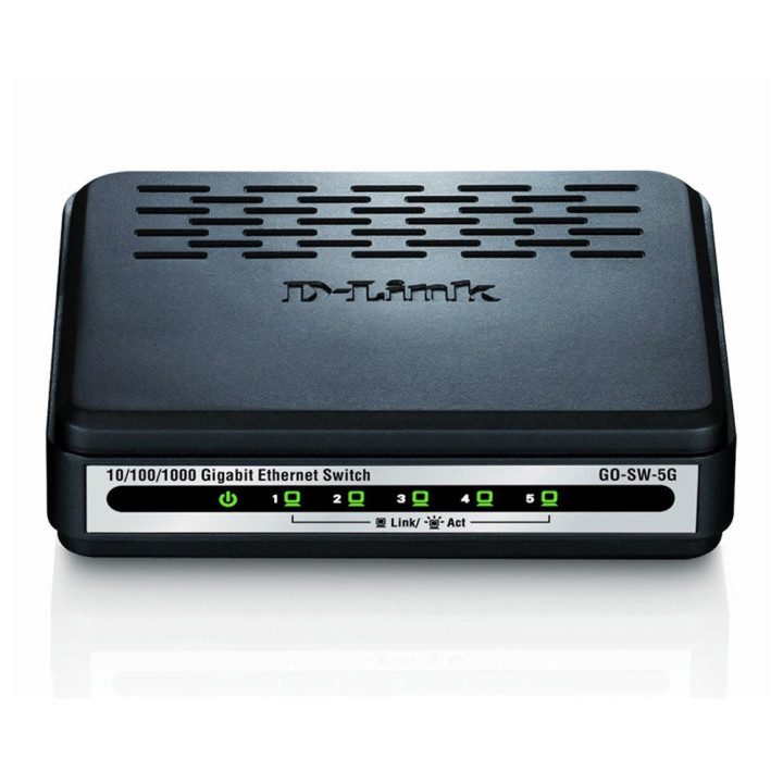 Суич D-Link 5-Port Gigabit - GO-SW-5G