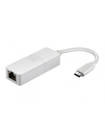 Мрежови адаптер D-Link USB-C to Gigabit - DUB-E130