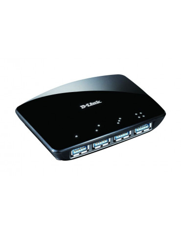 Хъб D-Link 4-Port Superspeed USB 3.0 - DUB-1340
