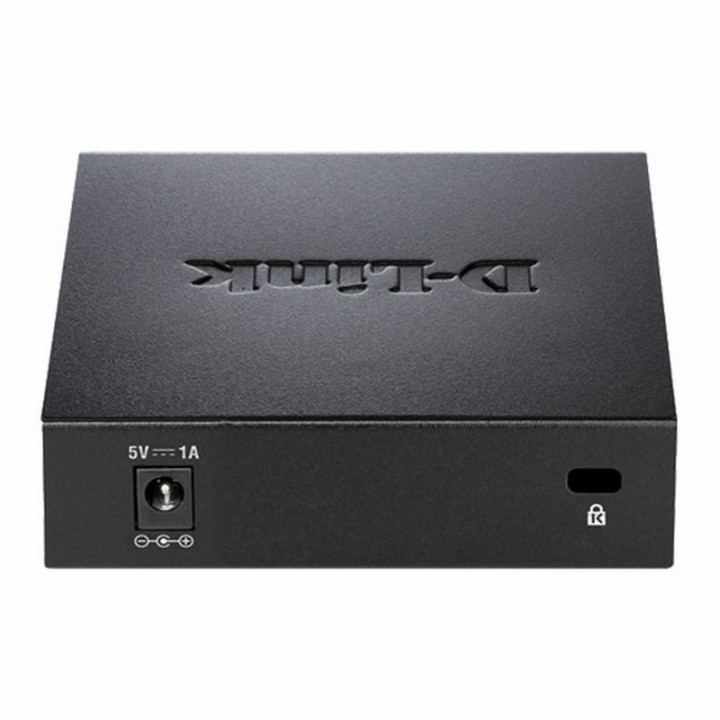 Суич D-Link 5-port 10/100 Metal - DES-105