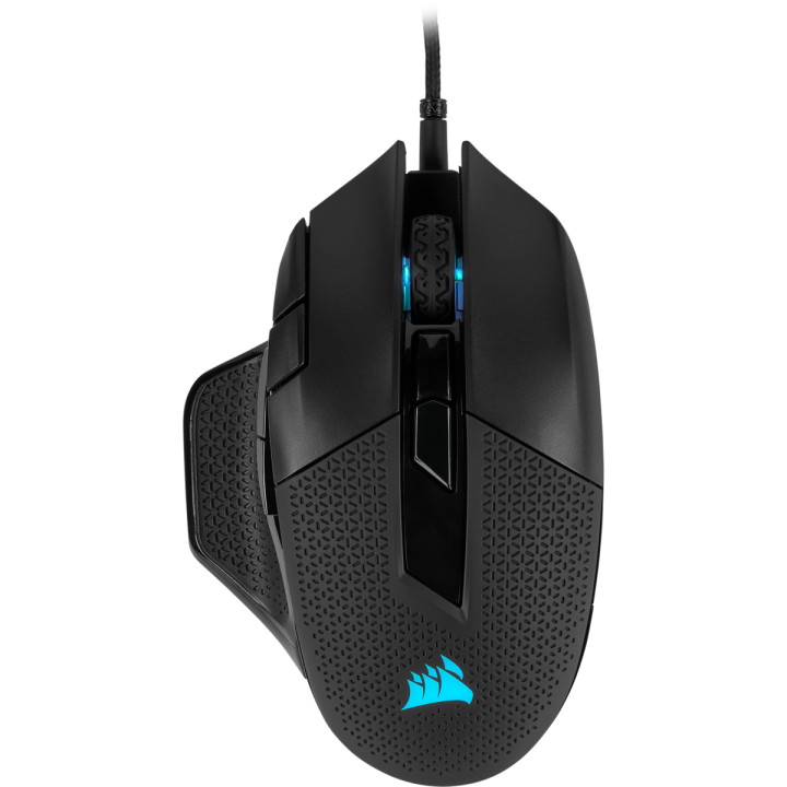Геймърска мишка Corsair NIGHTSWORD RGB Performance Tunable, FPS/MOBA, CH-9306011-EU