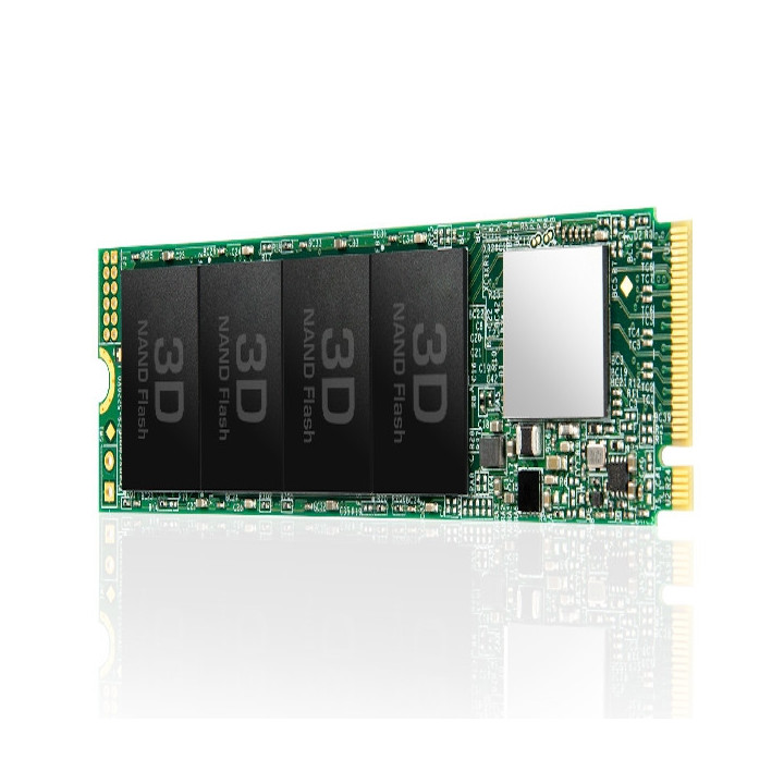 SSD диск Transcend 512GB PCIe Gen 3.0 x4, NVMe, 1700/1500 MB/s - TS512GMTE110S