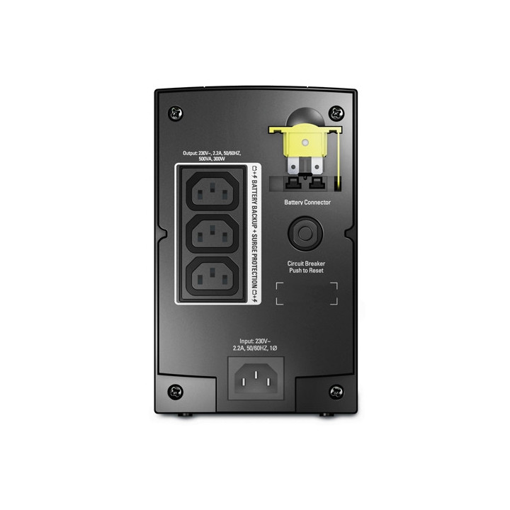 Токозахранващо устройство APC Back-UPS 500VA, AVR, BX500CI