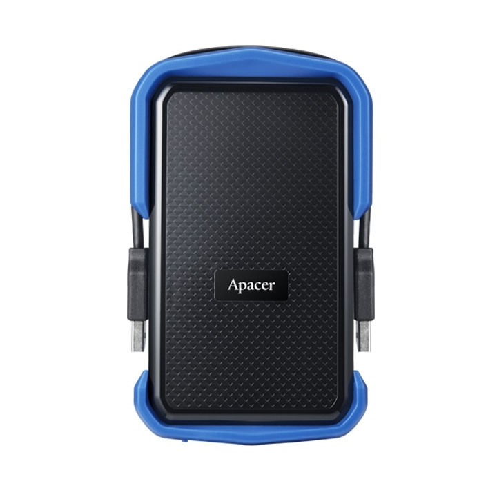 Външен твърд диск Apacer 2TB AC631 2.5” SATA HDD USB 3.2 - AP2TBAC631U-1
