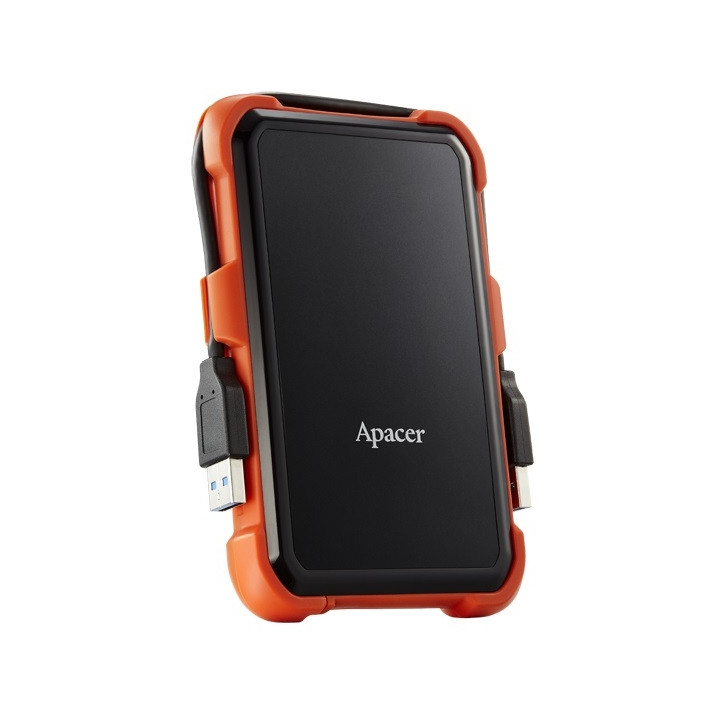 Външен твърд диск Apacer 2TB AC630 2.5” SATA HDD USB 3.2 - AP2TBAC630T-1