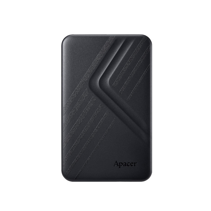 Външен твърд диск Apacer 2TB AC236 2.5” SATA HDD USB 3.2 - AP2TBAC236B-1