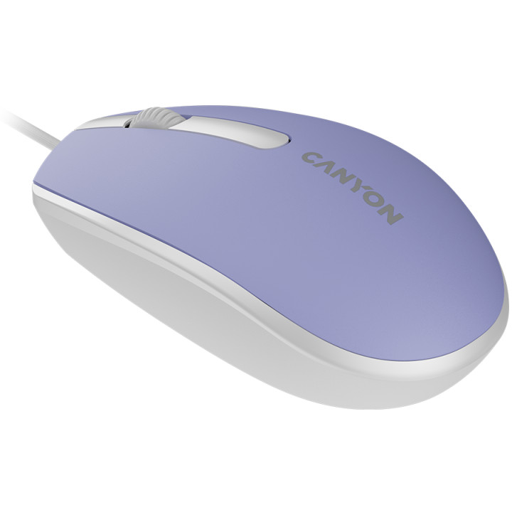 Мишка Canyon M-10, с плавен плъзгащ ефект, Mountain lavender - CNE-CMS10ML