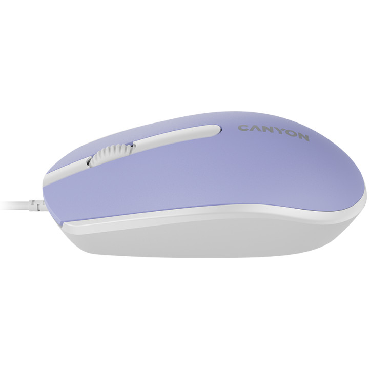Мишка Canyon M-10, с плавен плъзгащ ефект, Mountain lavender - CNE-CMS10ML