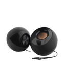 Колонки Creative PEBBLE, 2.0, 2 x 2.2W, Черен