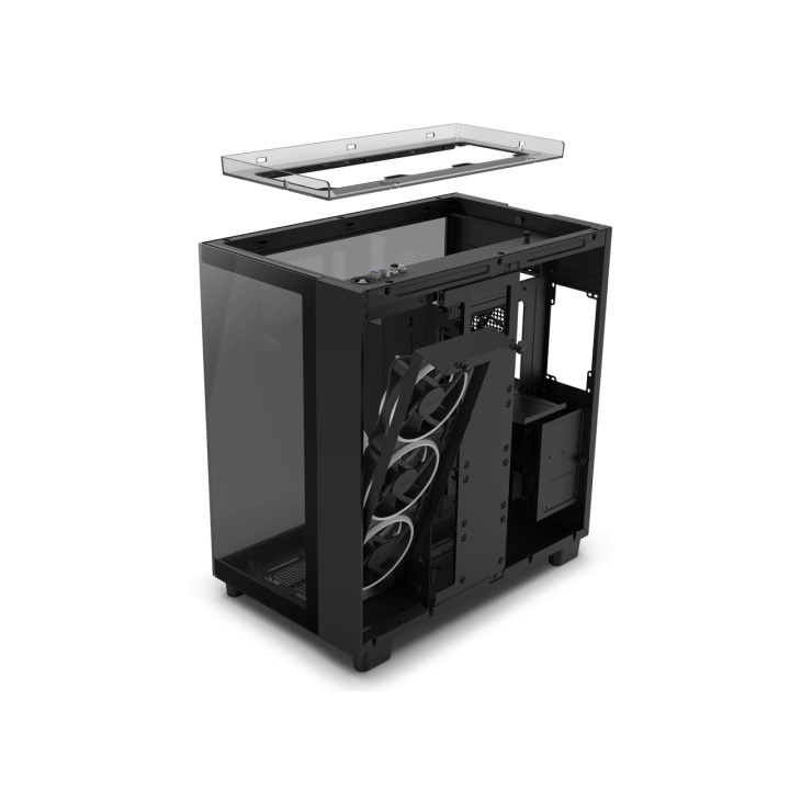 Кутия за компютър NZXT H9 Elite Matte Black, Middle Tower - CM-H91EB-01