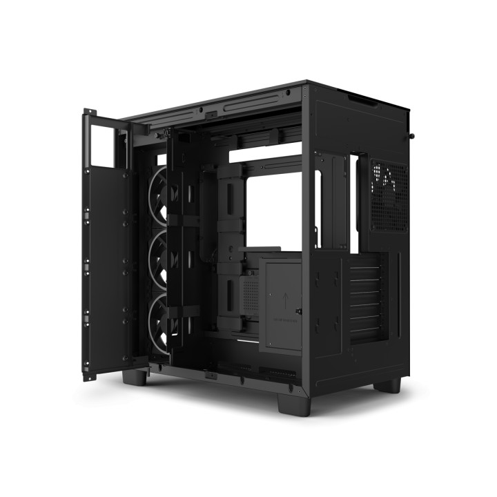 Кутия за компютър NZXT H9 Elite Matte Black, Middle Tower - CM-H91EB-01