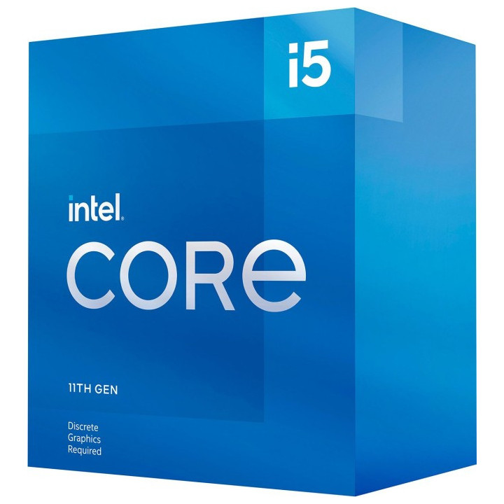 Процесор Intel Rocket Lake Core i5-11400F, 6 Cores, 2.60Ghz (Up to 4.40Ghz), 12MB, 65W, LGA1200, BOX - BX8070811400F