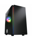 Кутия за компютър Cougar Purity RGB (Black), Mini Tower, 120 ARGB Fan - CG385PC400001