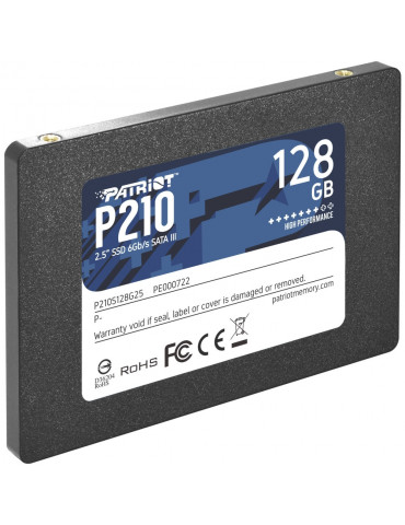 SSD диск Patriot P210 128GB SATA3 2.5" - P210S128G25