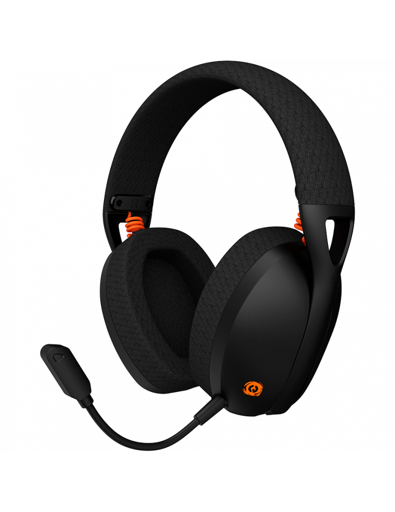 Безжични геймърски слушалки Canyon Ego GH-13, virtual 7.1, 2.4G, BT V5.2, Black - CND-SGHS13B