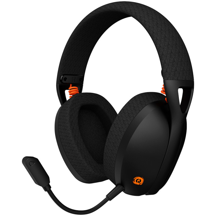 Безжични геймърски слушалки Canyon Ego GH-13, virtual 7.1, 2.4G, BT V5.2, Black - CND-SGHS13B