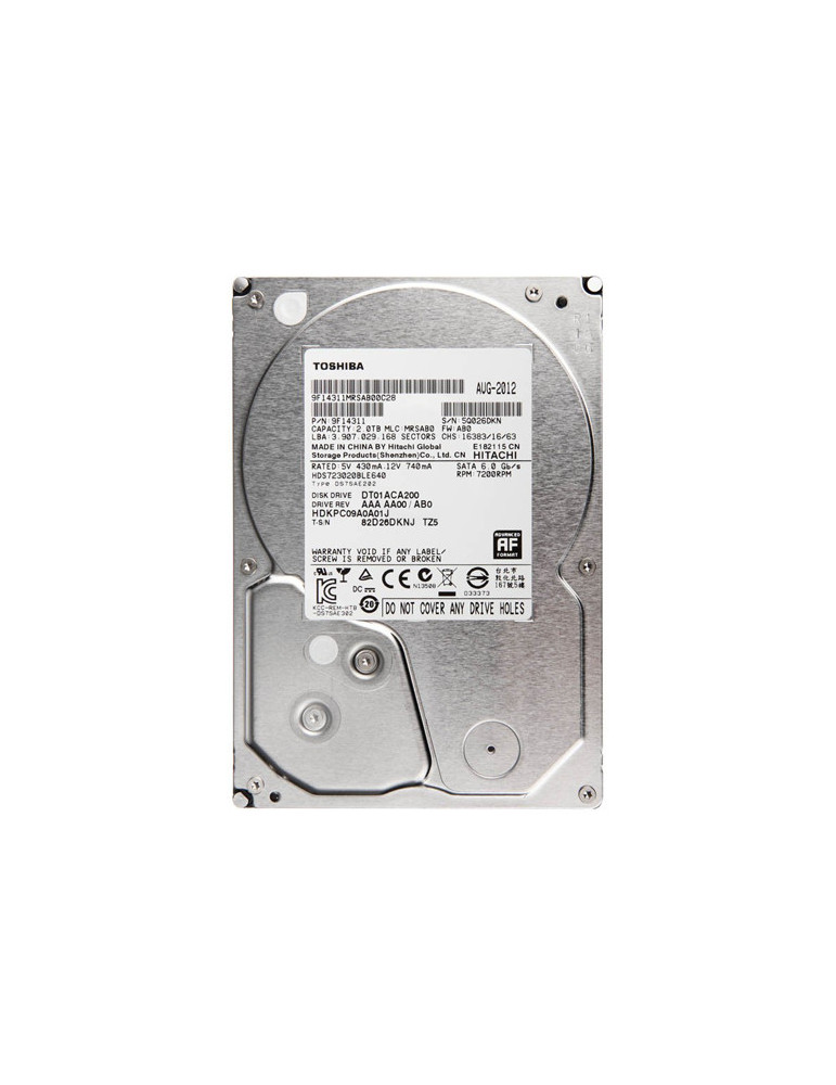 Хард диск 2TB 3.5" Toshiba DT01ACA200