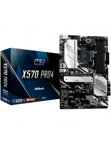 Дънна платка AsRock AM4 X570 PRO4