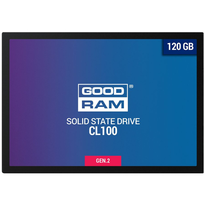 SSD диск GOODRAM 120GB CL100 GEN. 2, SSDPR-CL100-120-G2