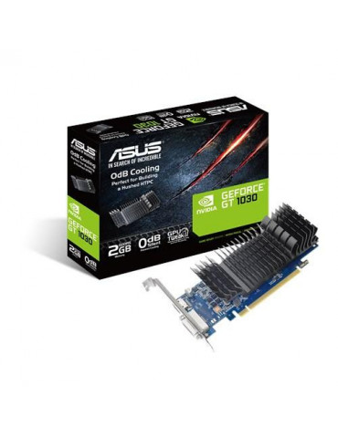 Видео карта Asus GT 1030 2GB Low Profile, GT1030-SL-2G-BRK