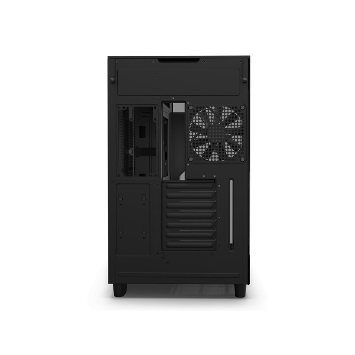 Кутия за компютър NZXT H9 Flow Matte Black, Middle Tower - CM-H91FB-01