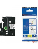 Brother TZe-FX231 Tape Black on White, Flexible ID, 12mm, 8m