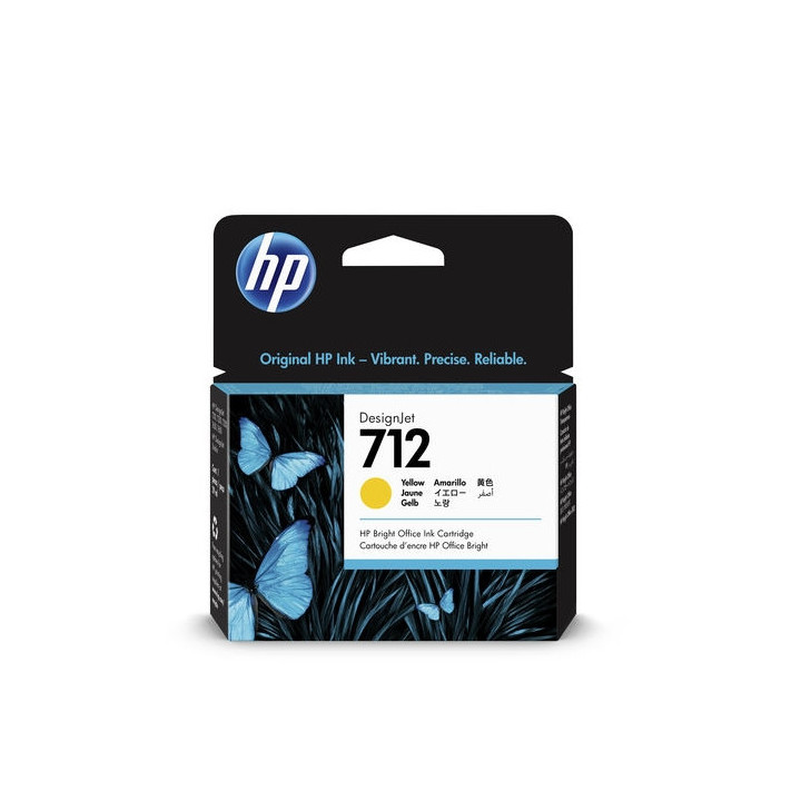 HP 712 29-ml Yellow Ink Cartridge