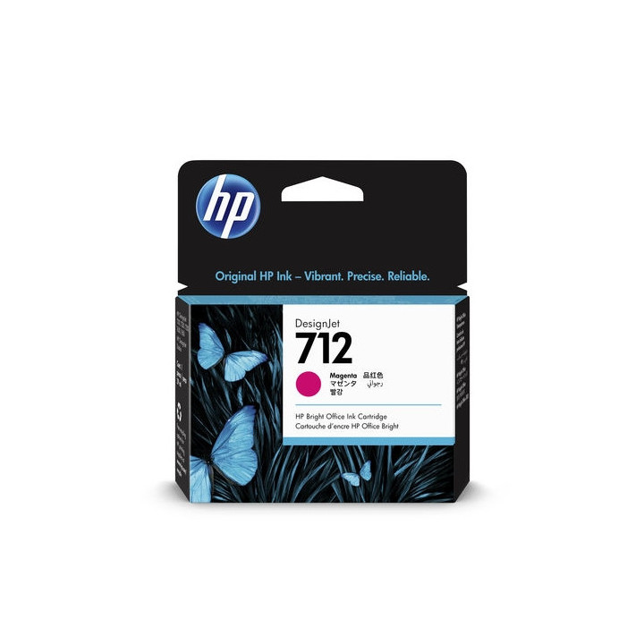 HP 712 29-ml Magenta Ink Cartridge