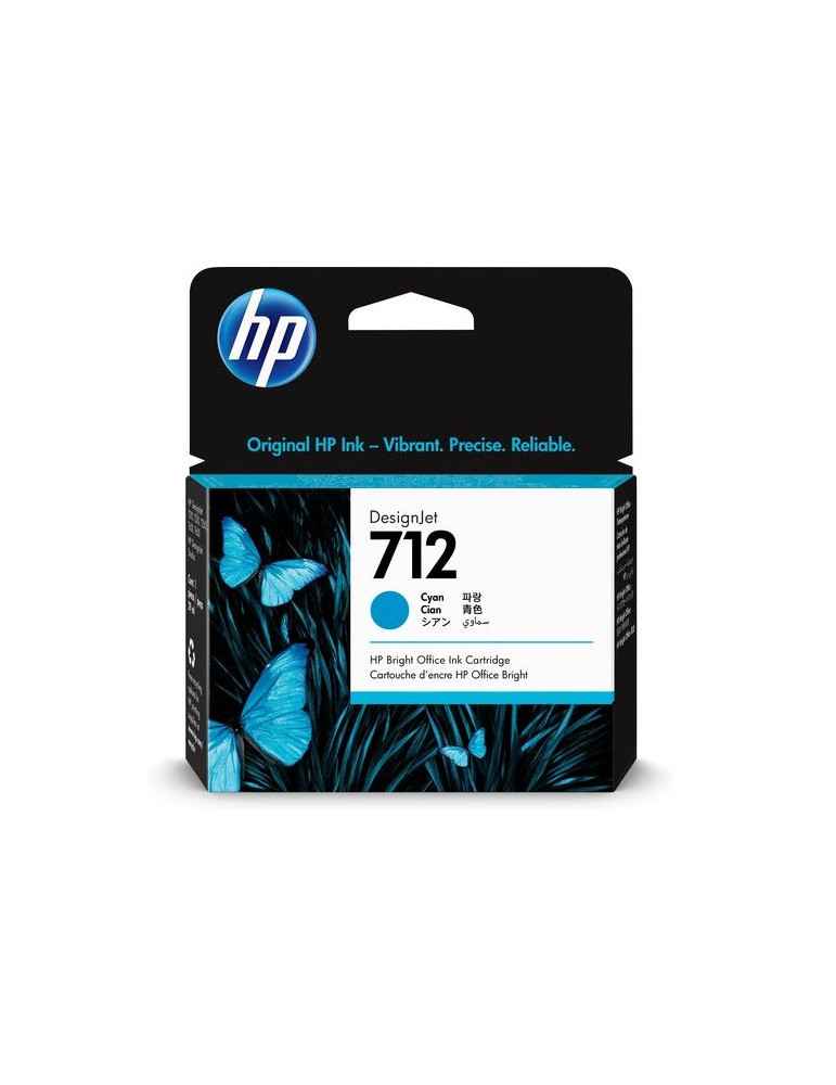 HP 712 29-ml Cyan Ink Cartridge