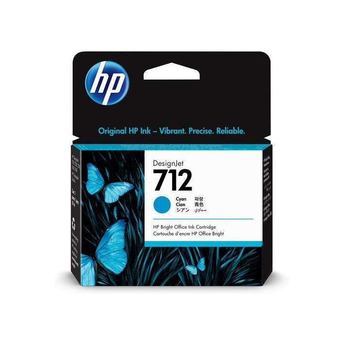 HP 712 29-ml Cyan Ink Cartridge