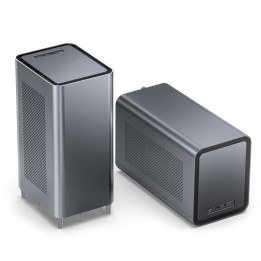 Кутия за компютър Jonsbo N1, ITX, Сив