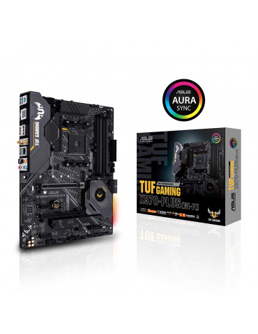 Дънна платка Asus TUF GAMING X570-PLUS Wi-Fi