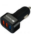 Зарядно за кола Canyon 3xUSB, CNE-CCA07B