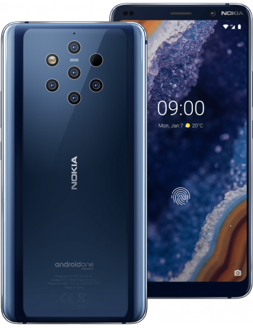 Смартфон Nokia 9 PUREVIEW TA-1087 DS CEE-1N син, 11AOPLW1A10