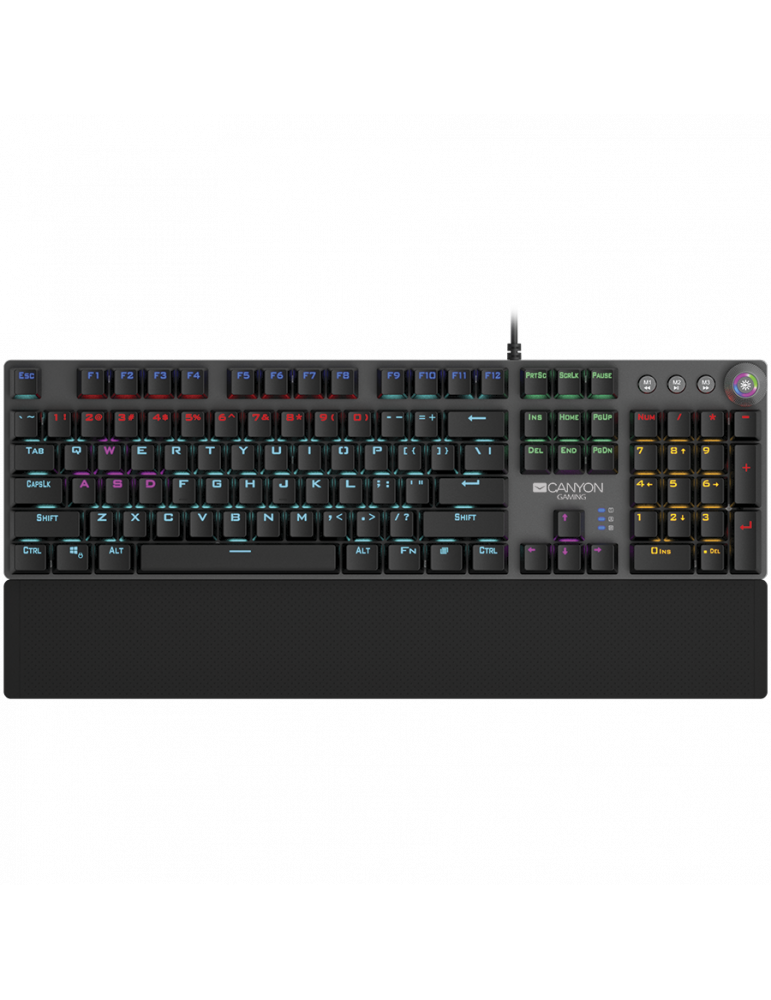 Механична геймърска клавиатура Canyon Nightfall CND-SKB7-US