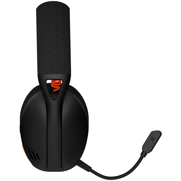Безжични геймърски слушалки Canyon Ego GH-13, virtual 7.1, 2.4G, BT V5.2, Black - CND-SGHS13B