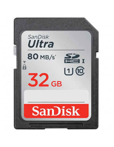 Карта памет Sandisk 32GB Ultra SDHC 120MB/s - SDSDUN4-032G-GN6IN