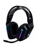 Безжични геймърски слушалки Logitech G733 LIGHTSPEED RGB, черен - 981-000864