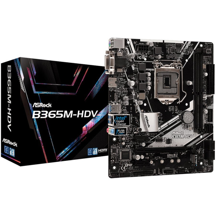 Дънна платка Asrock B365M-HDV